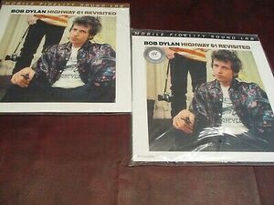 BOB DYLAN HIGHWAY 61 MFSL 45 RPM MONO & STEREO LIMITED EDITION NUMBEレッド / レア SET 海外 即決