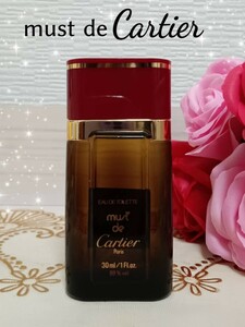 .:*:廃盤レア:*:カルティエ 香水 マストドゥカルティエ must de Cartier ヴォヤージ オードトワレ EDT30ml