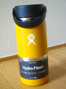 Hydro Flask ハイドロ フラスク ステンレスボトル / メルセデス ベンツ コラボ オレンジ色 473ml ☆新品未使用☆