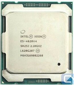 2個セット Intel Xeon E5-4620 v4 SR2SJ 10C 2.1GHz 25MB 105W LGA2011-3 DDR4 国内発