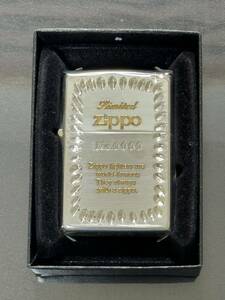 zippo Silver vintage 希少ナンバー NO.0000 限定品 前面刻印 シルバー 年代物 1993年製 ゴールド加工品 シリアルナンバー NO.0000