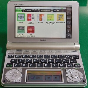 完動品・美品です。CASIO カシオ　XD-N6600 Ex-word 電子辞書 エクスワード