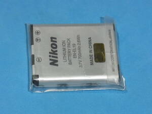 NIKON 未使用品 純正バッテリー EN-EL19 １個 ケース入り 管理740