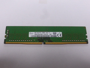 メモリ デスクトップパソコン用 SK hynix DDR4-2666 PC4-21300 8GB 起動確認済みです