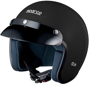 SPARCO（スパルコ） ヘルメット CLUB J1 ブラック XSサイズ（53-54cm）ECE05 エントリーモデル