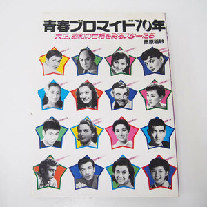 青春ブロマイド70年 大正、昭和の世相を彩るスターたち 桑原稲敏著 主婦の友社 1988年 吉永小百合/山口百恵/高倉健/ヘプバーン (EA20)　