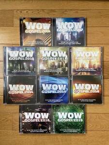 【10点 / 20枚】WOW GOSPEL 2004、2007、2010、2011、2013、2014、2015、2016、2019、2019 / V.A. / 輸入盤