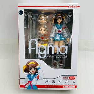 新品未開封 マックスファクトリー figma 002 涼宮ハルヒの憂鬱 涼宮ハルヒ 制服ver.