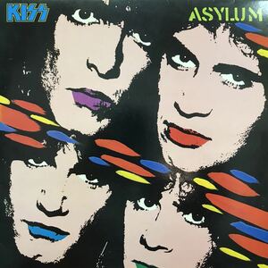 即決 UK盤 LP KISS キッス / ASYLUM アサイラム / VERH 32