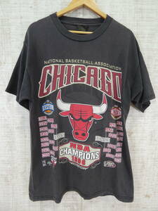 ☆ USA製 Chicago Bulls MADE IN USA 1996 NBA Tシャツ シカゴ ブルズ ＠送料520円