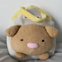 すみっコぐらし　こいぬといぬごっこ　ダイカットバッグ　とんかつ　モーリー　限定