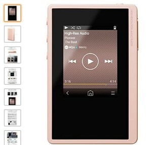 PIONEER private DIGITAL AUDIO PLAYER HIREＳDAP PINK XDP20P