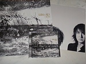 LUNA SEA/CROSS CD+100P写真集+ポスター/ルナシー/INORAN/SUGIZO/J/河村隆一/真也/