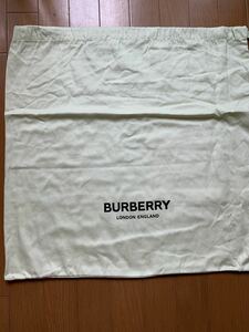 正規 BURBERRY バーバリー by Riccardo Tisci リカルド ティッシ 付属品 バッグ 保存袋 薄緑 サイズ 縦 56cm 横 57cm