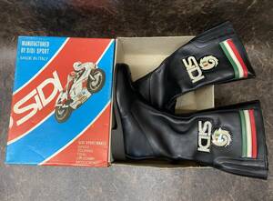 当時物☆レア SIDI MADE IN ITALY MOTORCYCLE BOOTS size38 バイク ブーツ イタリア