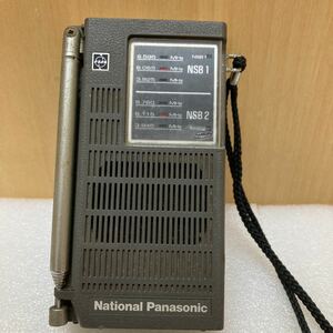GWM4794 National　短波ラジオ 　R-188 通電確認済　現状品　0112