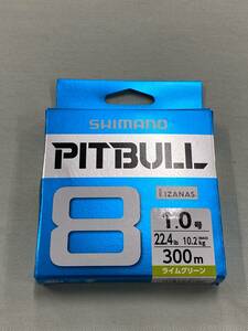 シマノ(SHIMANO) PL-M78S PITBULL(ピットブル) 8 300m 1.0号 ライムグリーン 