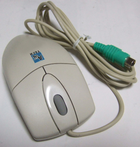 ボール式スクロールマウス(PS2,白)。