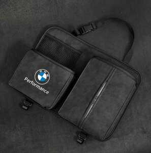 ★激レア★BMW★スエード素材 ティッシュカバー シートバックポケット 収納小物入 スマホ 