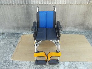 TS-23-1023-07　　横乗り車椅子 介助型車椅子 LK-3 ラクーネ3　（レッグサポート代替品）