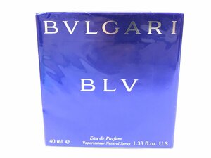 未使用　フィルム未開封　ブルガリ　BVLGARI　BLV　ブルー　オードパルファム　スプレー　40ml　YK-5198