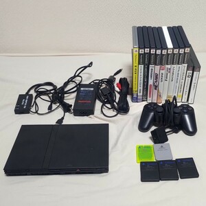 【SCPH-70000】PS2 プレイステーション2 ソフトセット HDMI変換器付き