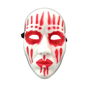 レッドハロウィンSlipknotドラマーJoeyスリップノットホラーマスク仮面パーティー グッズ変装用コスチューム用小物コスプレ