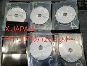 X JAPAN LIVE アルバム 4枚セット album YOSHIKI xjapan hide heath ART 