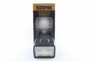 d0423★Sunpak サンパック 4000AF ストロボ★