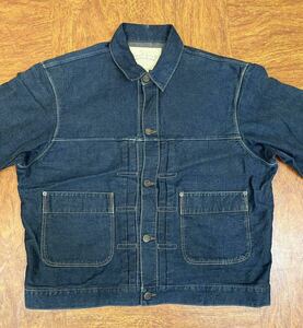 RRL デニムジャケット ダブルアールエル　1円スタート　ビッグサイズ　XL ラルフローレン　ポストオーバーオール　Levis Lee