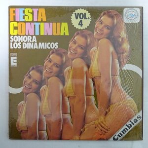 10025351;【Ecuador盤/シュリンク/美女ジャケ/LATIN】Sonora Los Dinamicos / Fiesta Continua Vol. 4