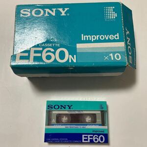 SONY カセットテープ 10本EF60N未使用
