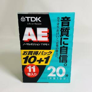 未開封品 カセットテープ AE-20X11G TDK 11巻 ※2400010343698