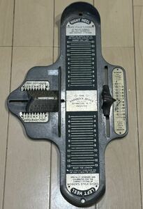 希少 当時物 ブランノックデバイス BRANNOCK DEVICE レディース フットスケール メジャー super feet スーパーフィート インソール SIDAS