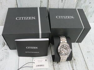 【CITIZEN】シチズンコレクション　メカニカル　NP1010-51E　自動巻き　裏スケ　極美品 