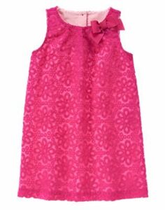 130㎝【8】大きなリボンの花刺繍オーガンジードレス　Pink