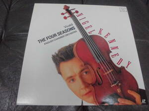 ★盤面最良！★1980年★送料一律510円・レーザーディスク「VIVALDI THE FOUR SEASONS / NIGEL KENNEDY」（イセキ袋保管）