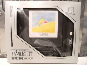 美品★80年代★当時物 Mini Light & Photo Stand TWILIGHT トワイライト 非常灯付き フォトスタンド フォトフレーム★懐中電灯 写真 