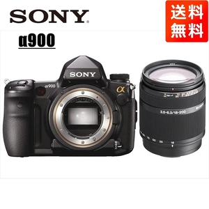 ソニー SONY α900 DT 18-200mm 高倍率 レンズセット デジタル一眼レフ カメラ 中古