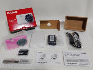 現状品+未使用+廃盤品+難あり　CASIO　EXILIM　EX-ZS35-PK　ピンク　カシオ　エクシリム　EX-ZS35