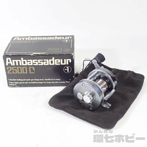 1Ka34◆オールド Abu Garcia アブガルシア アンバサダー 2500C ベイトリール スウェーデン製 未検品現状/釣具 釣り アブ 送:-/60