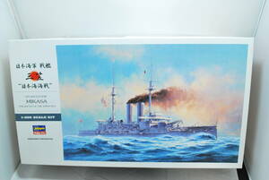 ●　希少！未開封　ハセガワ　1/350　日本海軍　戦艦　三笠　” 日本海海戦 ”　●