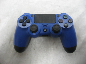 Playstation4　ワイヤレスコントローラー DUALSHOCK 4　ウェイブ・ブルー　CUH-ZCT1J　プレステ4　PS4　動作品