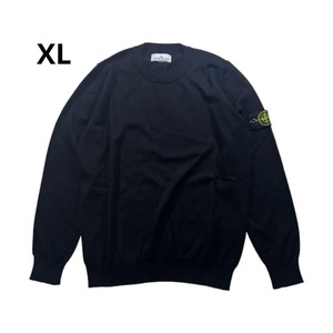 STONE ISLAND ストーンアイランド　ニット　クルーネック　ブラック　XL