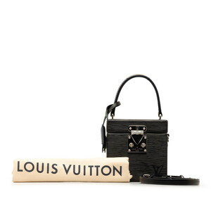 ルイ ヴィトン エピ ブリーカーボックス ハンドバッグ ショルダーバッグ 2WAY M52703 ノワール ブラック レザー LOUIS VUITTON 【中古】