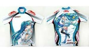 グッドスマイルレーシング 初音ミク/レーシングミク 2012Ver サイクルジャージ XLサイズ GSR TeamUKYO×JSPORTS 希少 レア物 新品未使用品