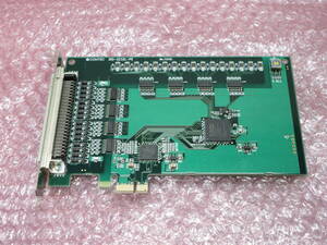 CONTEC/コンテック DIO-3232L-PE　デジタル入出力 PCI Express ボード 32ch/32ch (絶縁 12〜24VDC) 現状渡し (No.Q327)