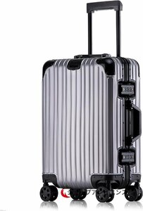 新入荷★ スーツケース アルミ・マグネシウム合金ボディ キャリーケース キャリーバッグ TSAロック付き 頑丈 軽量 静音 大容量 ビジネス