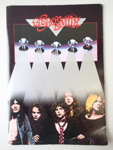 AEROSMITH エアロスミス　初来日コンサート　会場限定パンフレット　1977年