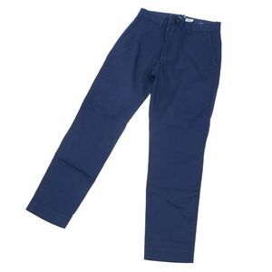 ラルフ ローレン WMPOPNTNDL20121 211890343003 クロップド スリム フィット ツイル チノ パンツ 綿 コットン ネイビー navy Ralph Lauren